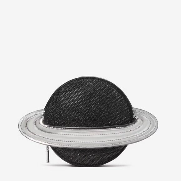 Kate Spade Spaced Out Embellished Metallic Micro Crossbody NWT Planet Purse UFO - Picture 3 of 9